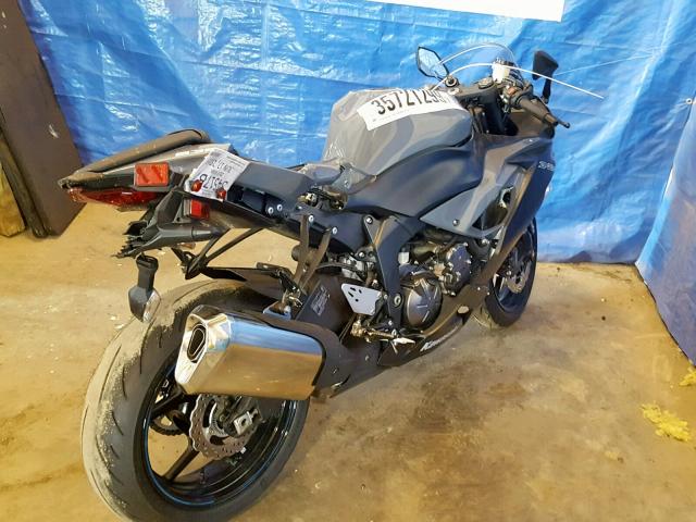 JKBZXJH10KA001545 - 2019 KAWASAKI ZX636 K GRAY photo 4