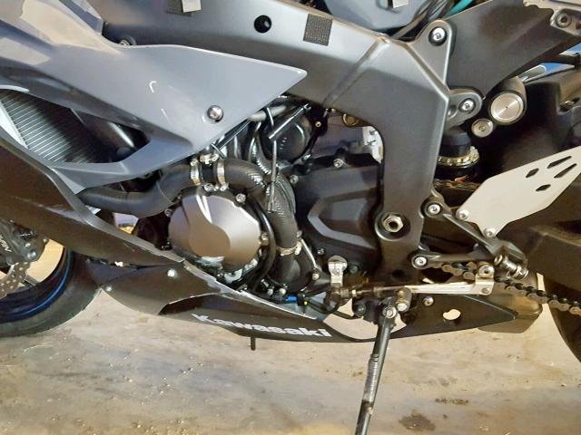 JKBZXJH10KA001545 - 2019 KAWASAKI ZX636 K GRAY photo 7