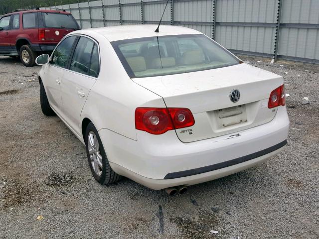 3VWEG71K97M177144 - 2007 VOLKSWAGEN JETTA WOLF WHITE photo 3