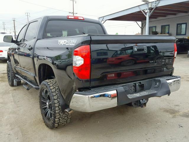 5TFDW5F16JX735832 - 2018 TOYOTA TUNDRA CRE BLACK photo 3