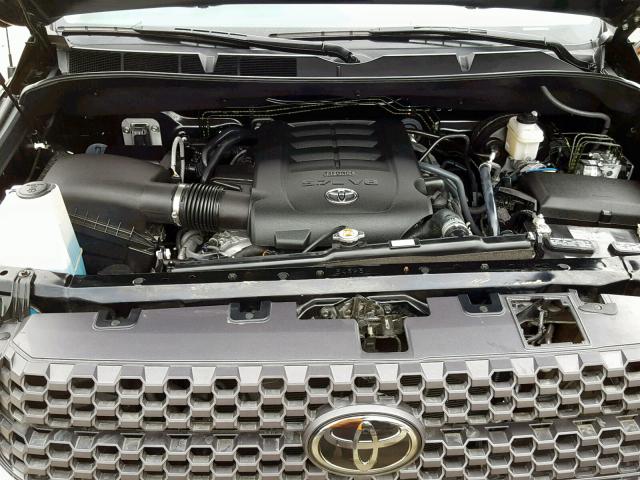 5TFDW5F16JX735832 - 2018 TOYOTA TUNDRA CRE BLACK photo 7