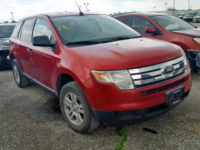 2FMDK38C29BA65015 - 2009 FORD EDGE SEL BURGUNDY photo 1