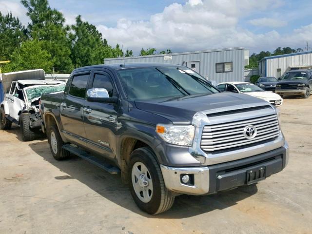 5TFHW5F19HX620136 - 2017 TOYOTA TUNDRA CRE GRAY photo 1