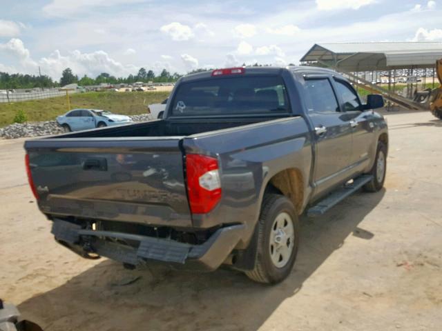 5TFHW5F19HX620136 - 2017 TOYOTA TUNDRA CRE GRAY photo 4