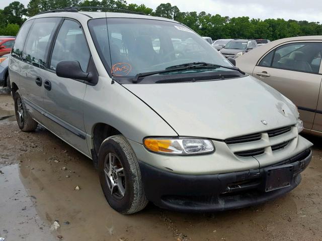 2B4FP25B6XR407345 - 1999 DODGE CARAVAN GREEN photo 1