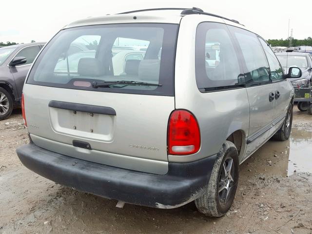 2B4FP25B6XR407345 - 1999 DODGE CARAVAN GREEN photo 4