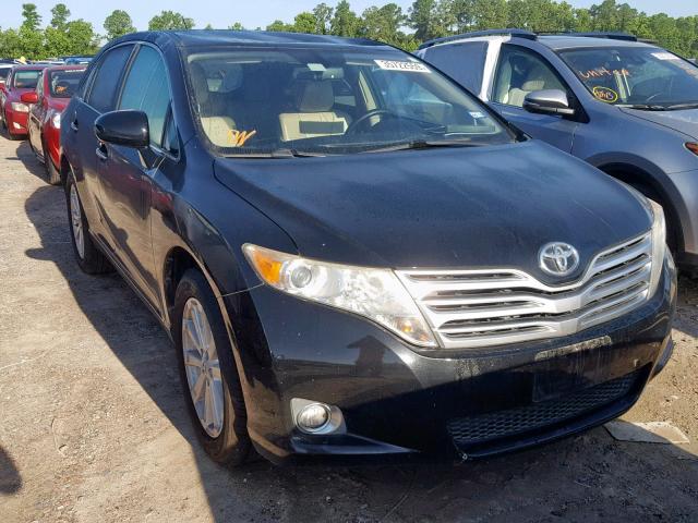 4T3ZK3BB0AU031487 - 2010 TOYOTA VENZA BLACK photo 1