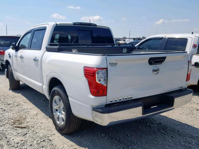 1N6AA1EK9HN538242 - 2017 NISSAN TITAN S WHITE photo 3