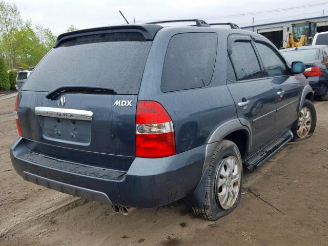 2HNYD18743H548978 - 2003 ACURA MDX TOURIN GRAY photo 4