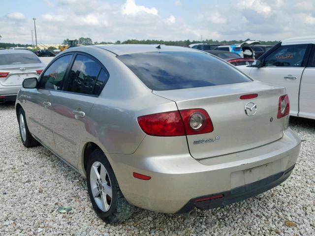 JM1BK12F851293433 - 2005 MAZDA 3 I TAN photo 3