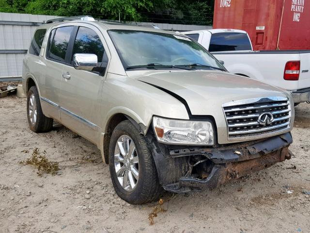 5N3AA08D79N904388 - 2009 INFINITI QX56 GOLD photo 1