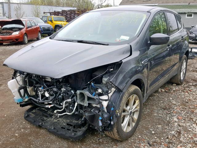 1FMCU9GD9KUA65127 - 2019 FORD ESCAPE SE GRAY photo 2