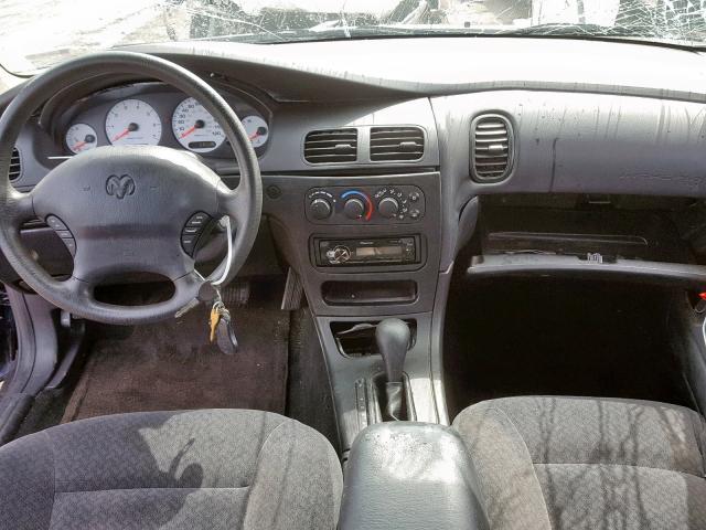 2B3HD46R33H500885 - 2003 DODGE INTREPID S Mavi foto 9