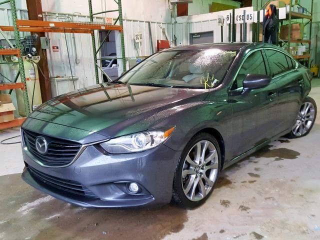 JM1GJ1W59E1104850 - 2014 MAZDA 6 GRAND TO GRAY photo 2