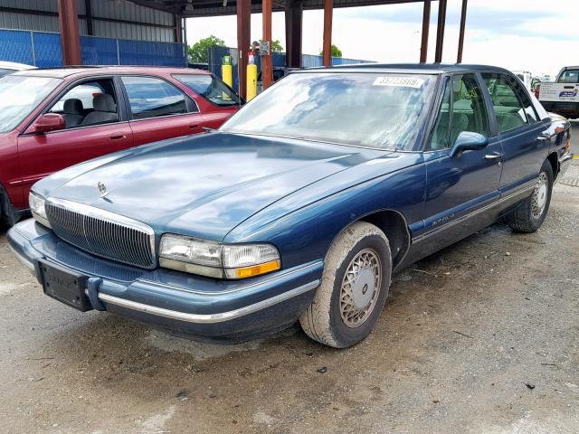 1G4CW52K4SH602827 - 1995 BUICK PARK AVENU GREEN photo 2