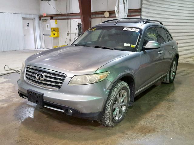 JNRAS08W17X207196 - 2007 INFINITI FX35 GRAY photo 2