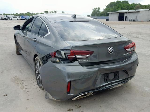 W04GS6SS0J1128321 - 2018 BUICK REGAL GS CHARCOAL photo 3