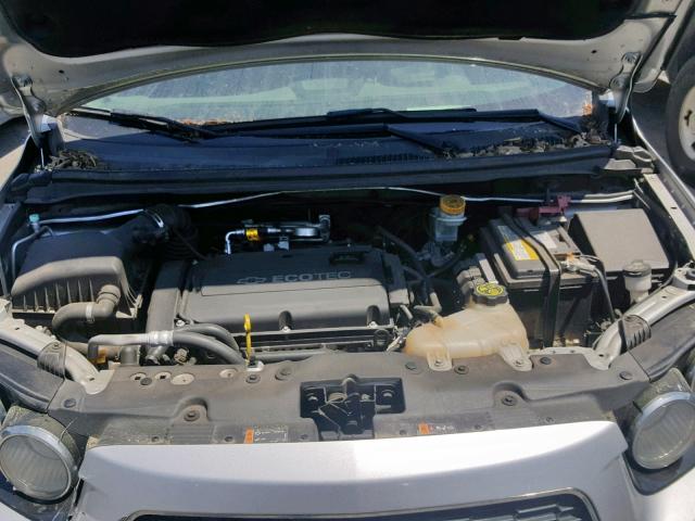 1G1JB6SG1D4213137 - 2013 CHEVROLET SONIC LS SILVER photo 7