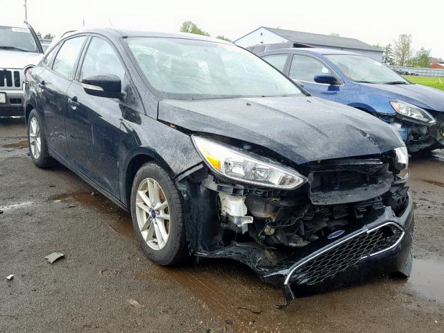 1FADP3FE9GL226151 - 2016 FORD FOCUS SE BLACK photo 1