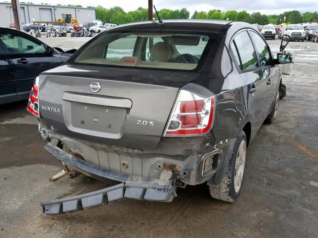 3N1AB61E47L622287 - 2007 NISSAN SENTRA 2.0 BROWN photo 4