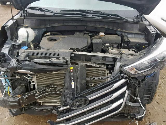 KM8J33A40HU466512 - 2017 HYUNDAI TUCSON LIM SILVER photo 7