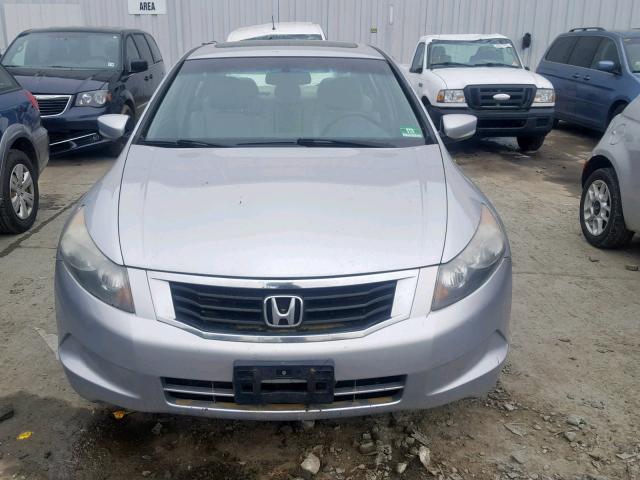 1HGCP26888A022708 - 2008 HONDA ACCORD EXL SILVER photo 9