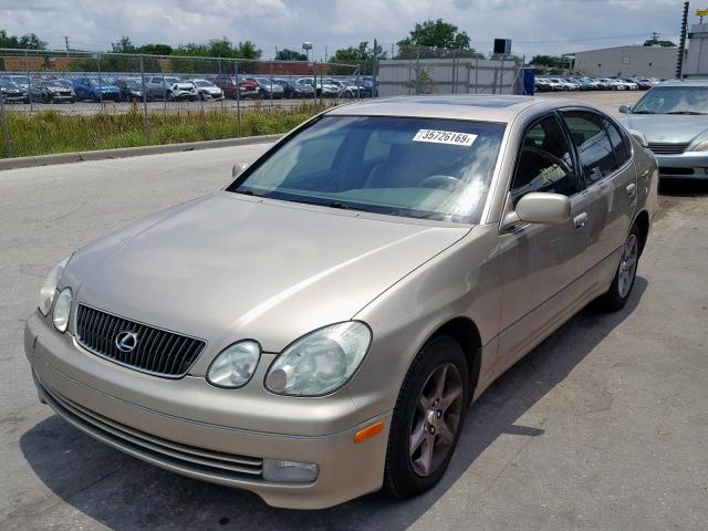 JT8BD69S410147457 - 2001 LEXUS GS 300 GOLD photo 2