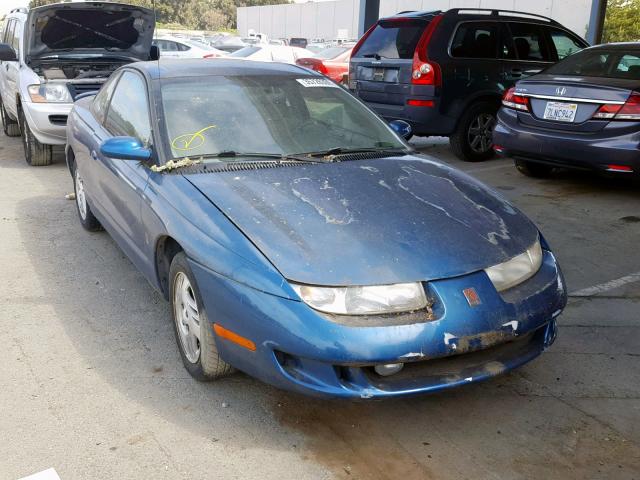 1G8ZY1277YZ127751 - 2000 SATURN SC2 BLUE photo 1