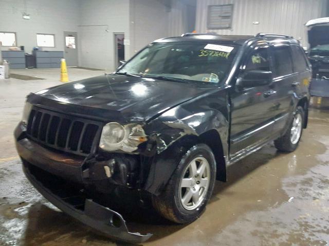 1J8GR48K78C217355 - 2008 JEEP GRAND CHER BLACK photo 2