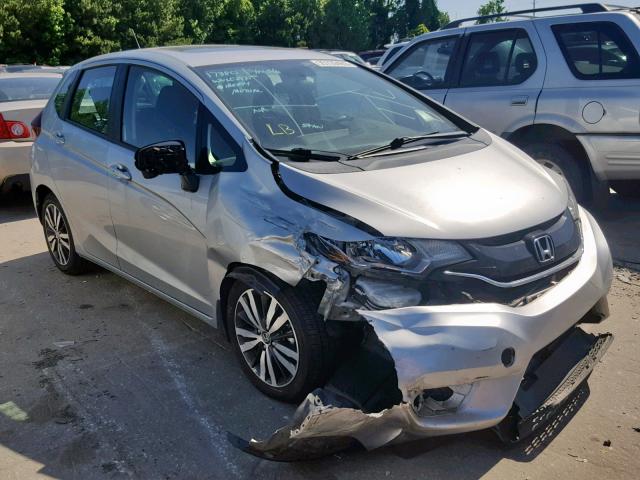 3HGGK5H8XFM737620 - 2015 HONDA FIT EX SILVER photo 1