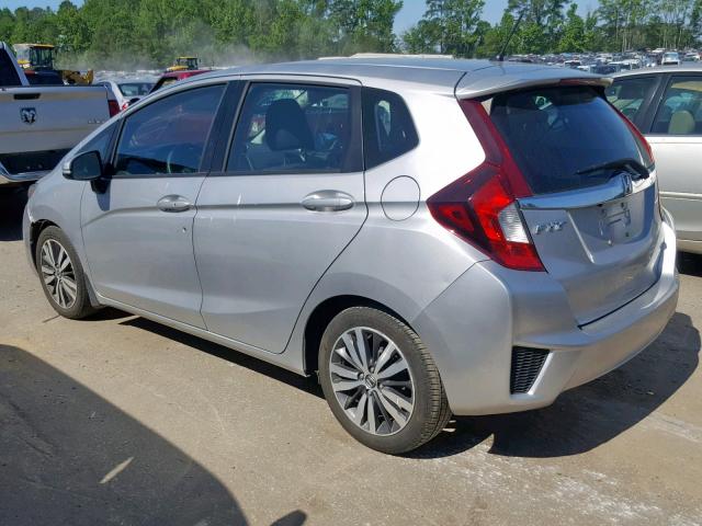 3HGGK5H8XFM737620 - 2015 HONDA FIT EX SILVER photo 3