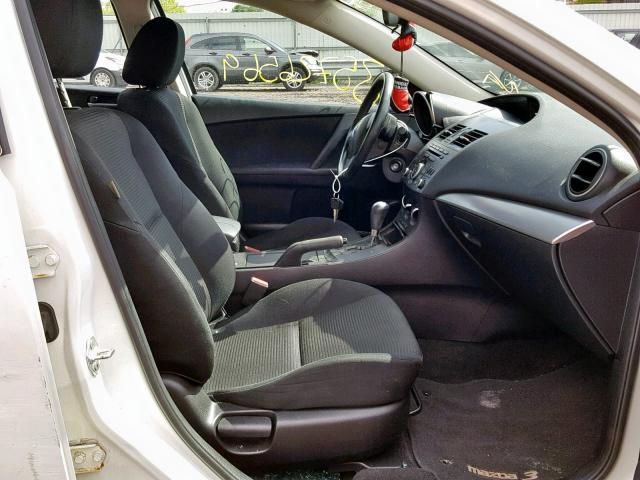 JM1BL1UG0C1555039 - 2012 MAZDA 3 I WHITE photo 5