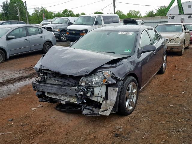 1G1ZC5EB6A4116828 - 2010 CHEVROLET MALIBU 1LT 灰色 照片 2