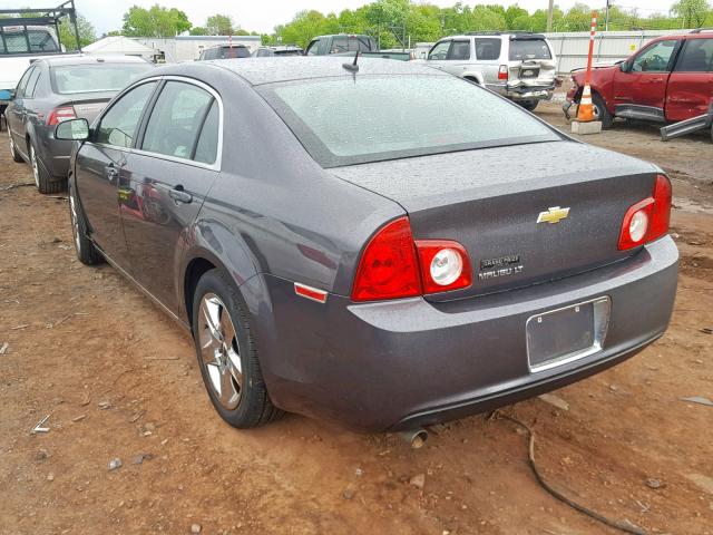 1G1ZC5EB6A4116828 - 2010 CHEVROLET MALIBU 1LT 灰色 照片 3