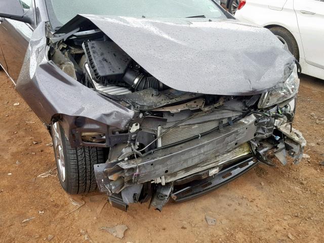 1G1ZC5EB6A4116828 - 2010 CHEVROLET MALIBU 1LT 灰色 照片 9