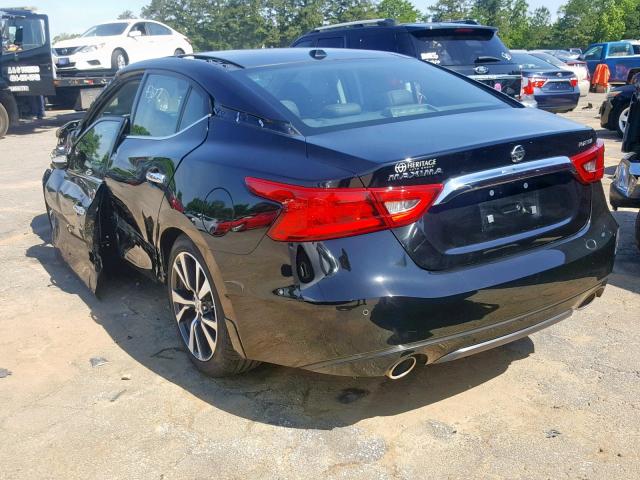 1N4AA6AP9GC402856 - 2016 NISSAN MAXIMA 3.5 BLACK photo 3