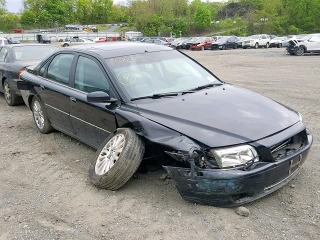 YV1TS592861439601 - 2006 VOLVO S80 2.5T BLACK photo 1