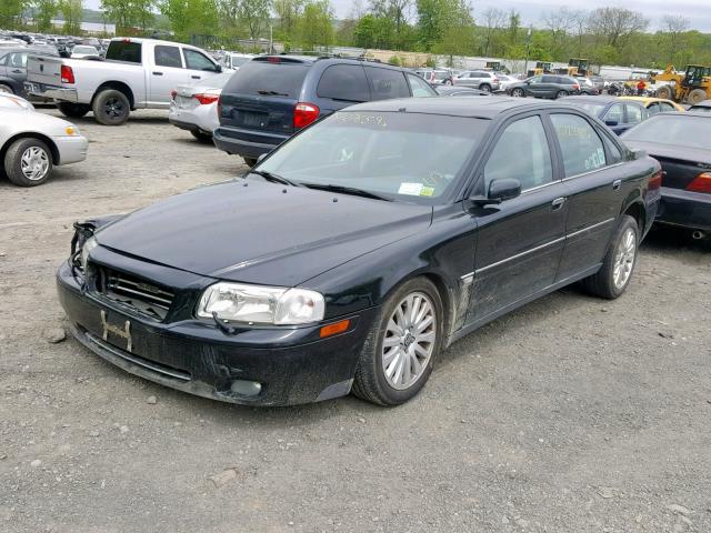 YV1TS592861439601 - 2006 VOLVO S80 2.5T BLACK photo 2