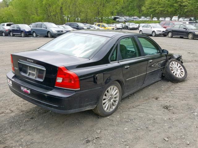 YV1TS592861439601 - 2006 VOLVO S80 2.5T BLACK photo 4