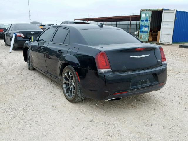 2C3CCABG4GH233796 - 2016 CHRYSLER 300 S BLACK photo 3