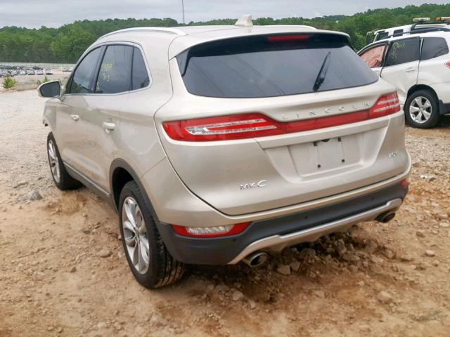 5LMCJ2C9XHUL21038 - 2017 LINCOLN MKC SELECT GOLD photo 3