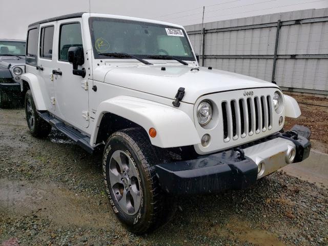 1C4HJWEG4JL924191 - 2018 JEEP WRANGLER UNLIMITED SAHARA  photo 1