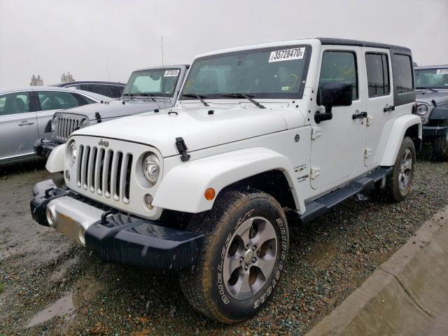 1C4HJWEG4JL924191 - 2018 JEEP WRANGLER UNLIMITED SAHARA  photo 2