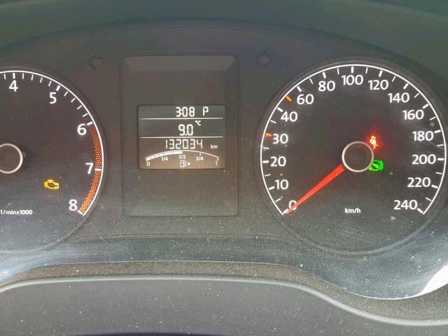 3VW2K7AJ5CM418734 - 2012 VOLKSWAGEN JETTA BASE 黑色 照片 8