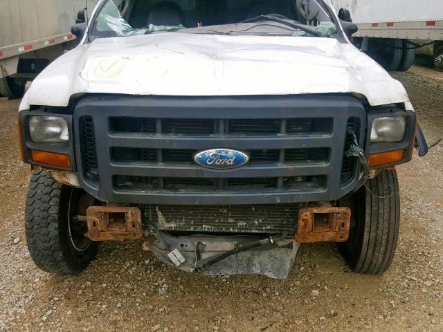 1FDAF57P66EB19617 - 2006 FORD F550 SUPER WHITE photo 7