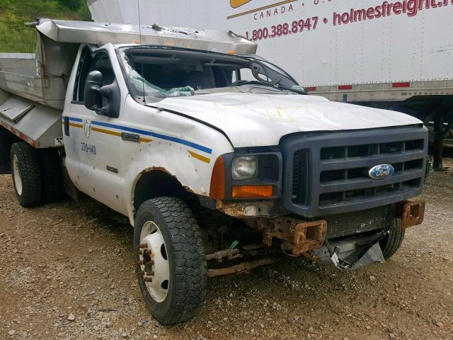 1FDAF57P66EB19617 - 2006 FORD F550 SUPER WHITE photo 9