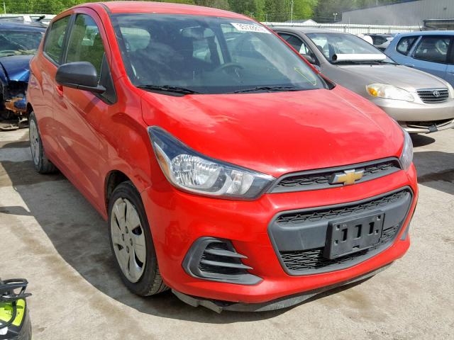 KL8CB6SA9GC639060 - 2016 CHEVROLET SPARK LS RED photo 1