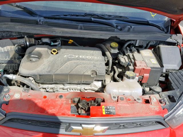 KL8CB6SA9GC639060 - 2016 CHEVROLET SPARK LS RED photo 7