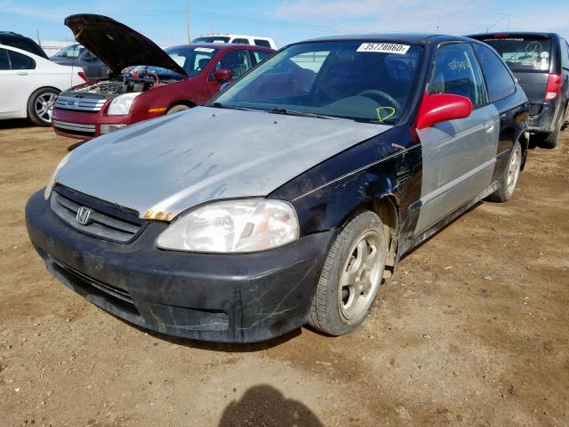 2HGEJ6439XH004114 - 1999 HONDA CIVIC DX  photo 2