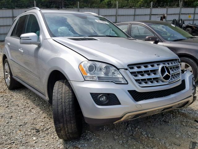 4JGBB5GB3BA730128 - 2011 MERCEDES-BENZ ML 350 SILVER photo 1